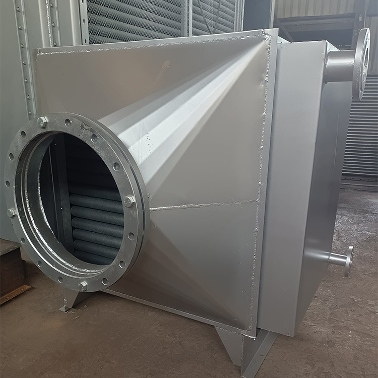 涂布机烘干vocs废气加热换热器气气板式304不锈钢翅片管式换热器