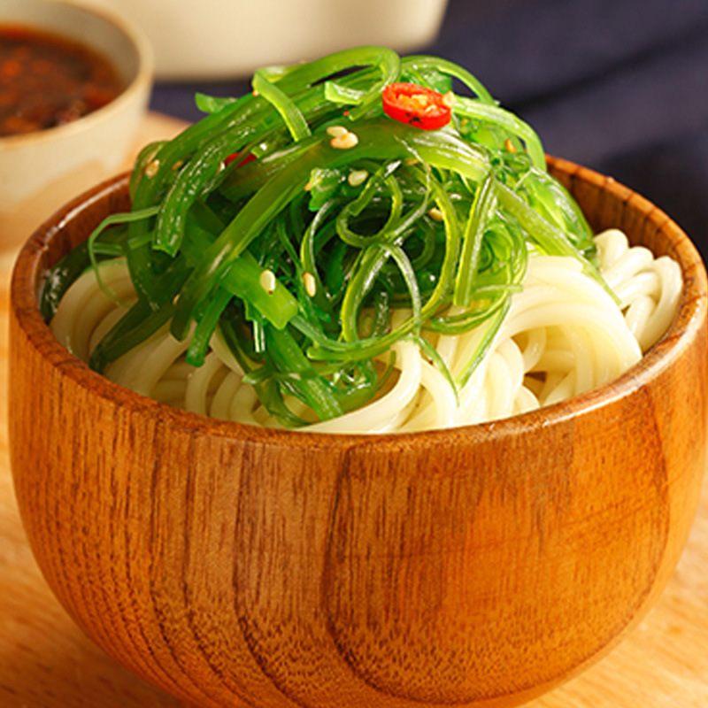 绿色味付中华沙律寿司海草裙带菜海藻tl餐前小菜冷冻水产江门顺福