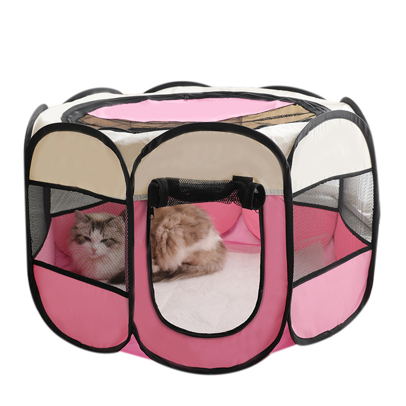 Cat Delivery Room Cat Delivery Room Birth Nest Production Box Closed Pregnancy Dogs and Cats Production Package Octagonal Tent Cat Nest Pet Bed