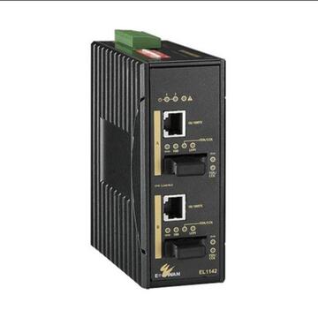 正品美国etherwan光电转换器el100t 10/100base-tx-100base-fx 光