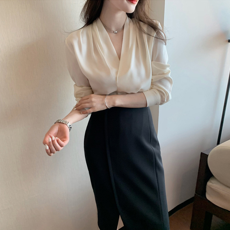 Light Luxury High-Grade Women's Suit Summer Noble Cool Beautiful Temperament Hip Skirt Two-Piece Professional Adult Lady like Woman Goddess Autumn Clothes Women Clothes
