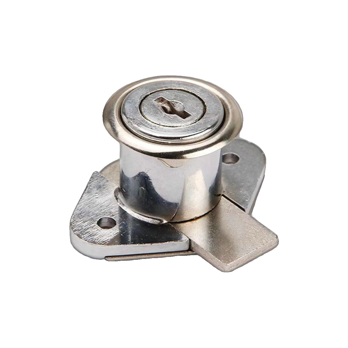 小博士菱形锁抽屉锁玻璃展柜锌合金方舌锁办公室文件档案锁家具锁