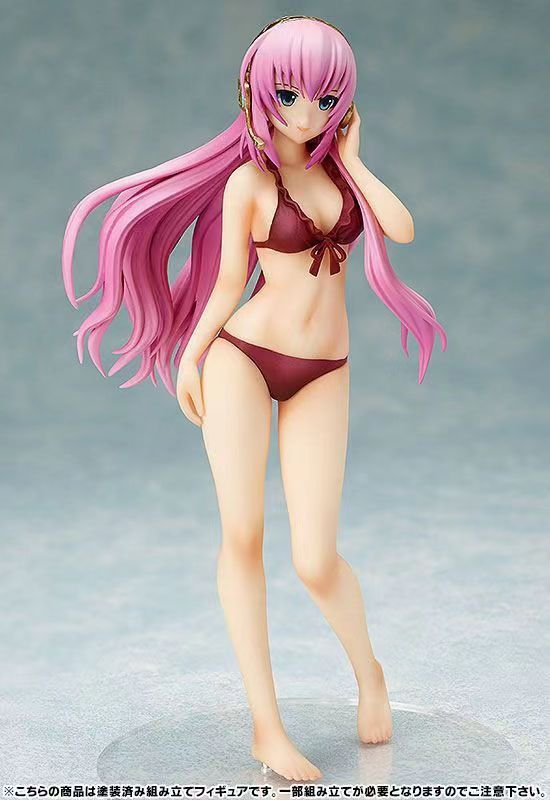 freeing 初音 1/12 巡音 泳装 水着 手办模型公仔3-阿里巴巴