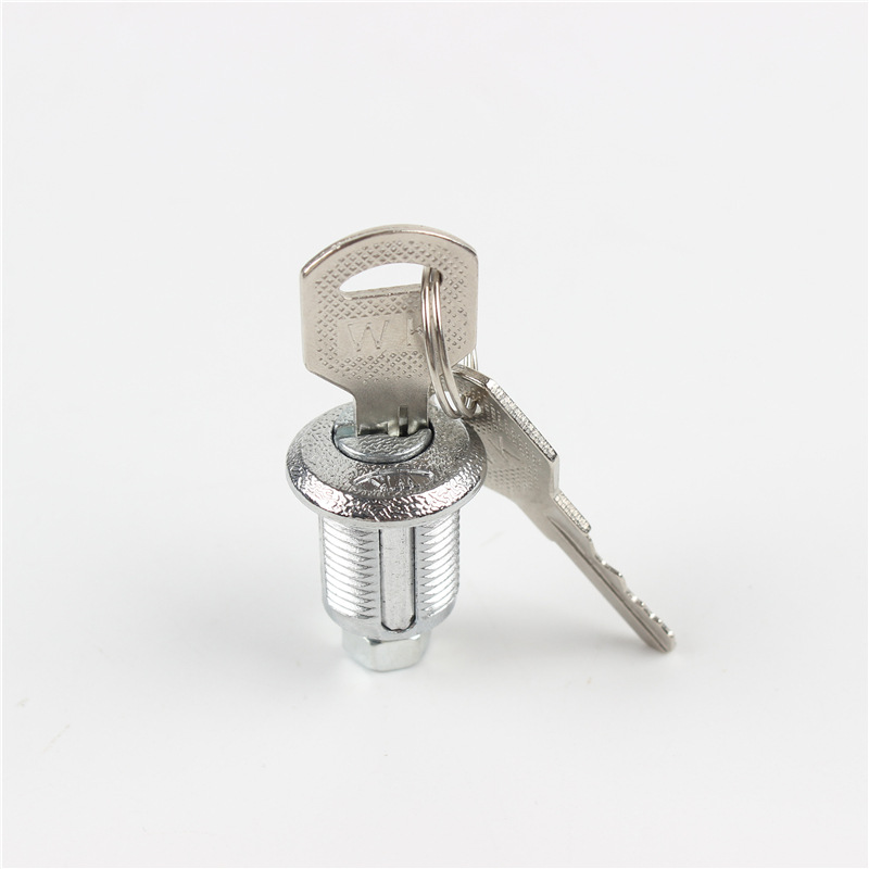 望凯圆形弹子锁 柜锁电柜箱转舌锁 圆形弹子锁 抽屉信报箱圆柱锁