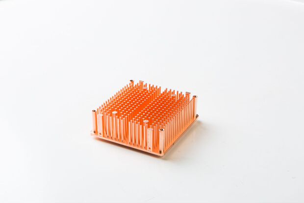 定制纯铜散热片 散热块显存内存迷你mini小型微型散热器批发