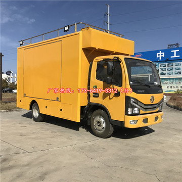 东风国6流动餐车 红白喜事流动厨房车 4.2米蓝牌流动酒席车-阿里巴巴