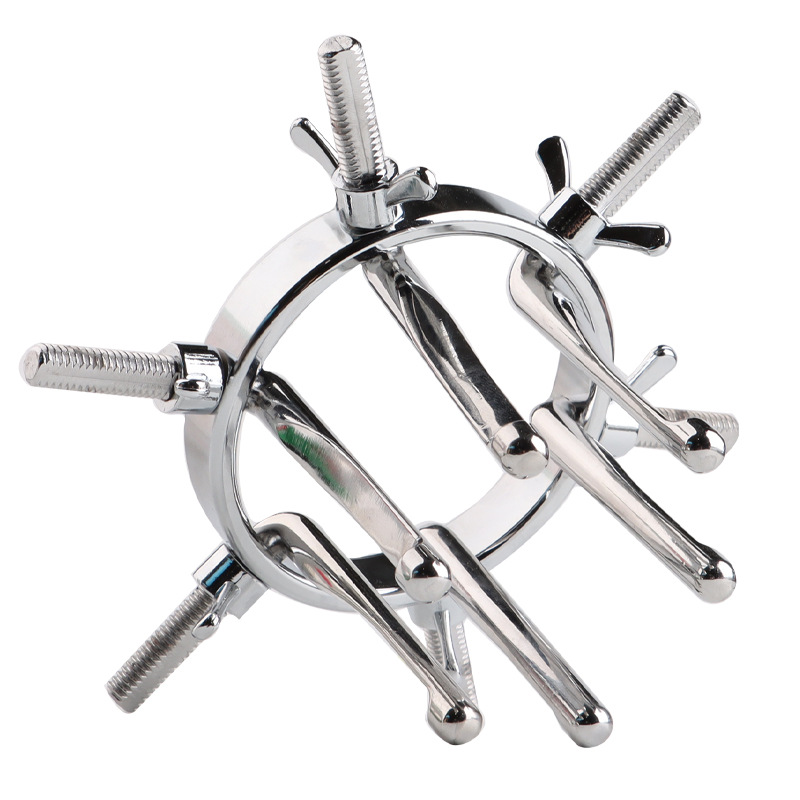 后庭肛塞不锈钢肛门扩张器金属肛肠撑开器菊花自慰窥阴器扩肛器