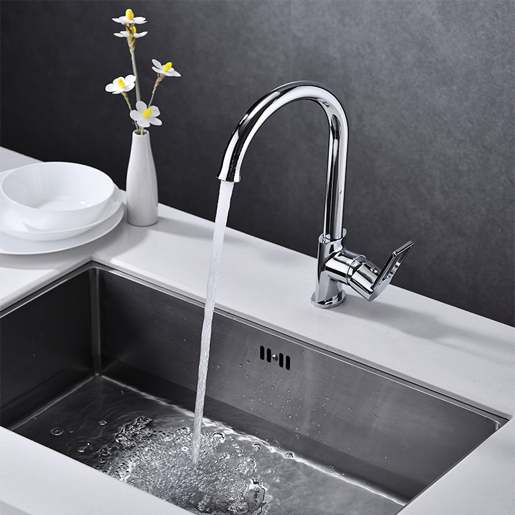 不锈钢全铜 家用厨房水龙头冷热洗菜盆洗菜池洗碗池304水槽单冷水