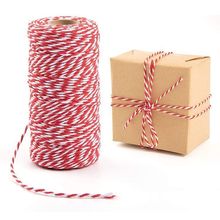 2mm彩色棉绳双色绳装饰圣诞礼物礼品撞色手工DIY吊牌绳粽子绳烘焙