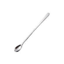 咖啡勺长柄勺子加厚不锈钢调料勺搅拌勺冰勺奶茶圆勺厨房调料勺子