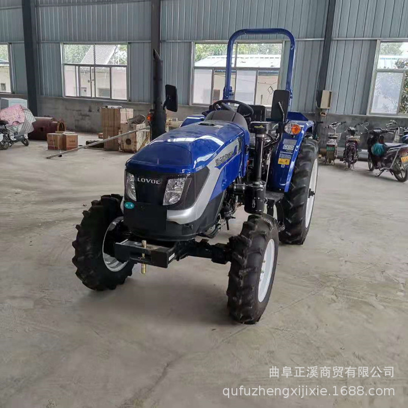 山地丘陵农耕犁田机 东方红me504小型翻耕犁地机土壤疏松拖拉机