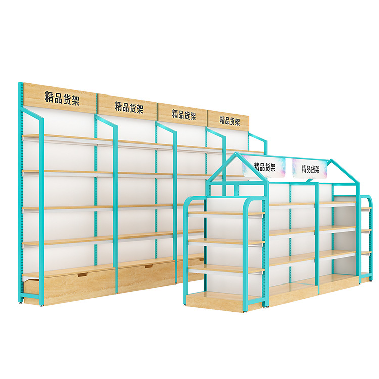 Maternal and Child Supplies Display Cabinet Boutique Toy Children's Milk Powder Shelf Maternal and Infant Store Shelf Display Shelf Convenience Store Supermarket