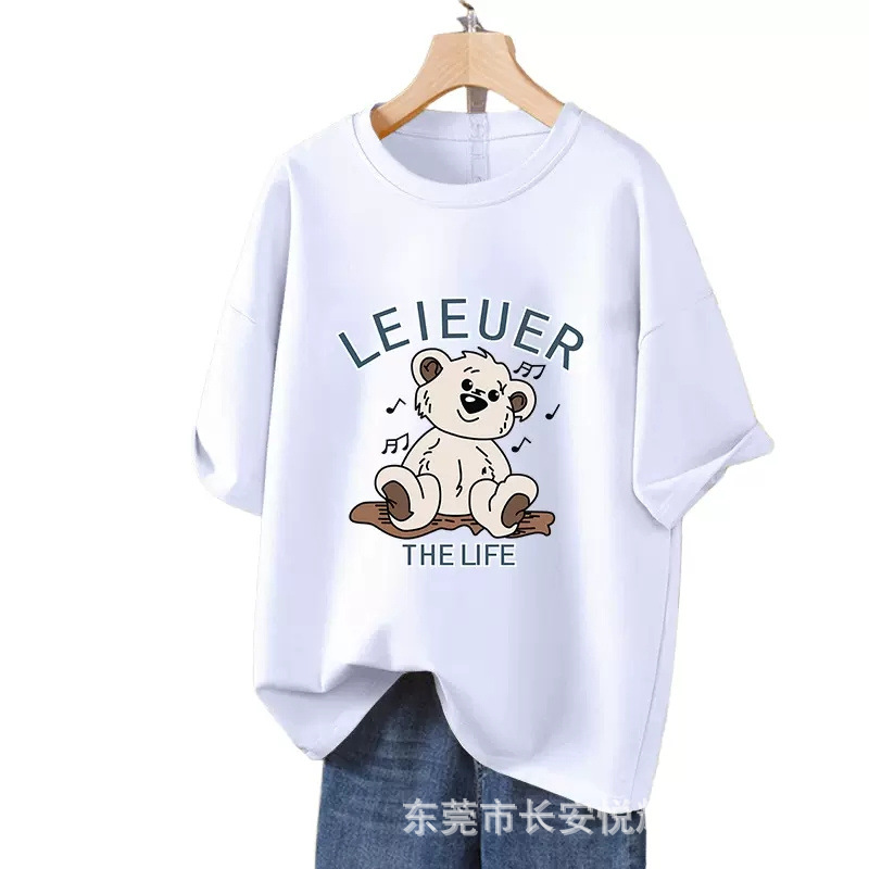 Dongguan Clothing 9.8 Free Shipping Women's Clothing Summer New Women's Short-Sleeved T-shirt Women's Bottoming Shirt Stall Supply Wholesale