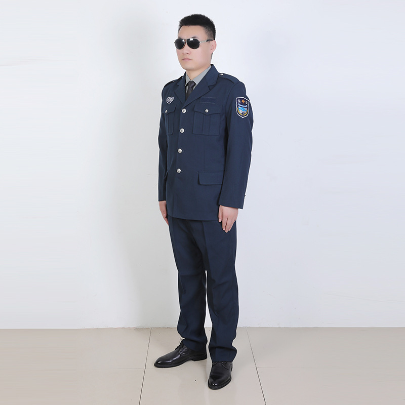 新款冬装保安常服装物业保安工作服长袖冬装保安门卫物业常服冬装