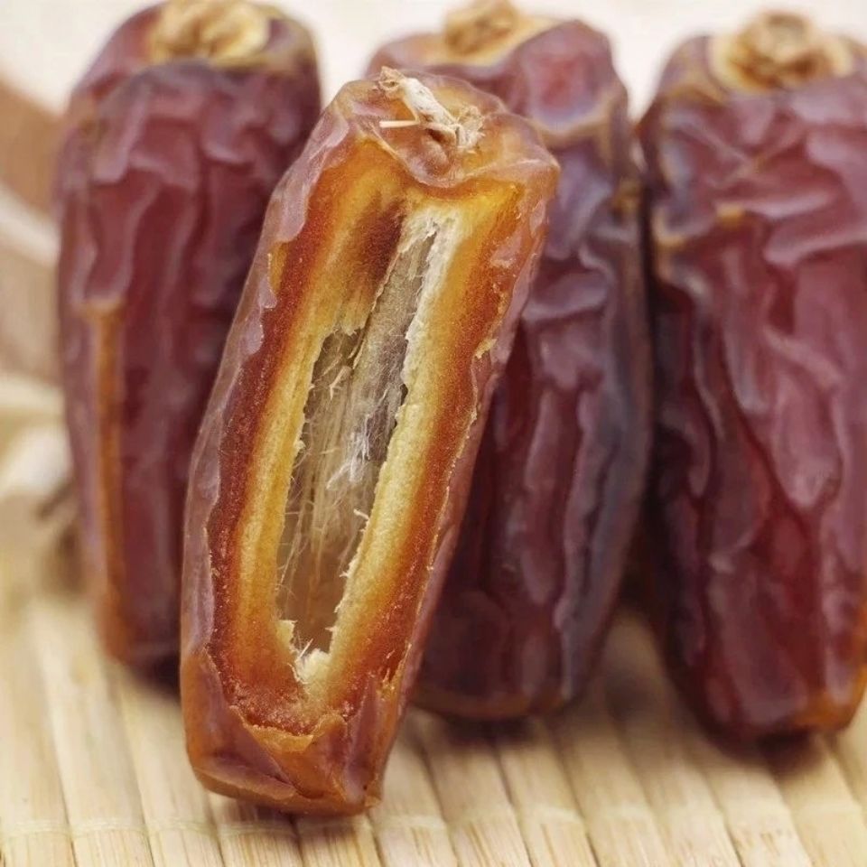 黑椰枣沙特免洗阿联酋椰枣 果干零食自然蜜枣 休闲零食黑椰枣