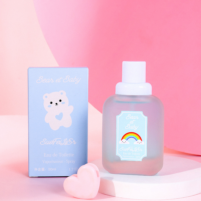 Douyin Online Influencer Popular Baby Bear Perfume for Women Long-Lasting Light Perfume Fresh Natural Girl Student Factory Wholesale