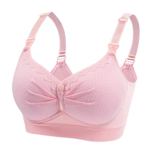 孕妇哺乳文胸孕期内衣聚拢防下垂产后喂奶薄大码无钢圈全罩杯