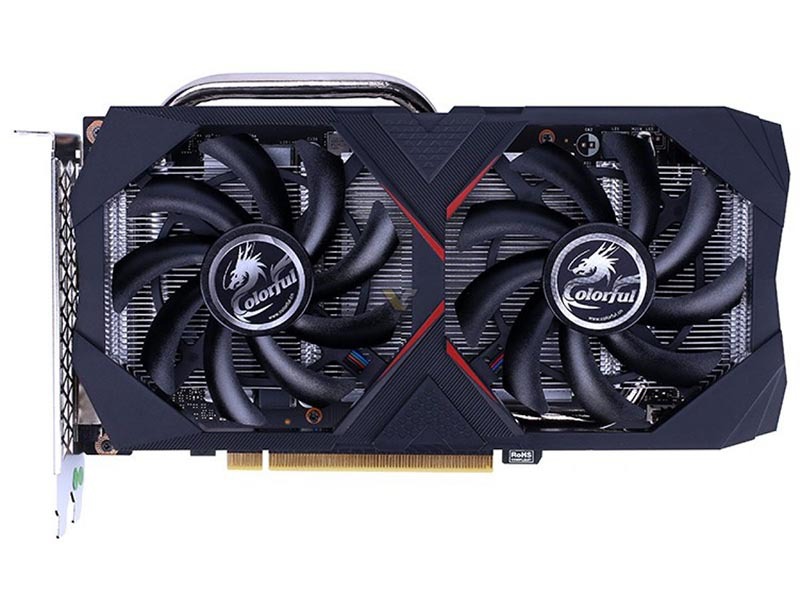 适用于七彩虹colorful 02gtx1650 1660 1660ti 2060网驰电竟风扇