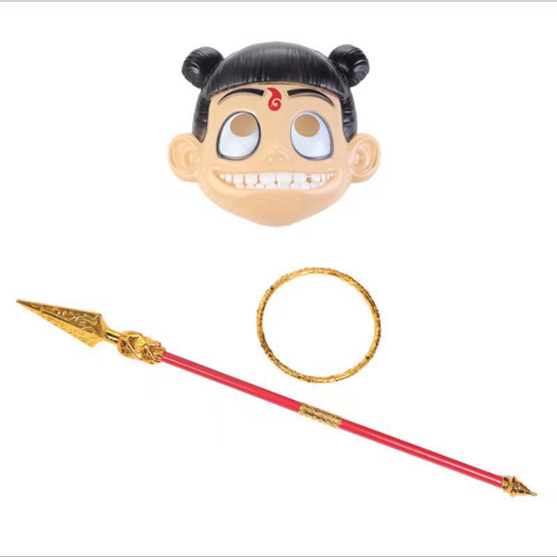 哪吒魔童降世同款可拆卸火尖枪 乾坤圈 儿童舞蹈表演道具景区热销