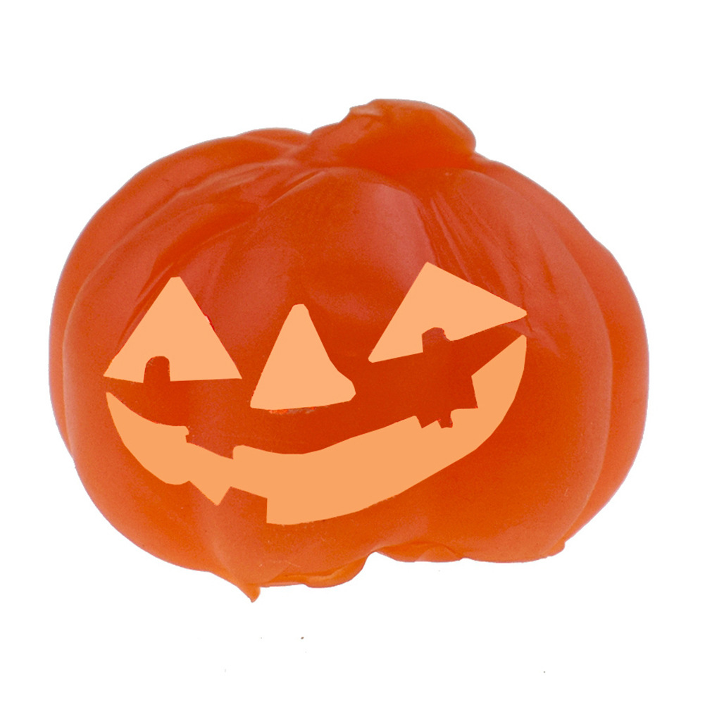 Novelty Halloween Squeezing Toy Christmas Ball Ghost Bat Pumpkin Squeeze Vent Pressure Reduction Toy Cross-Border Ghost