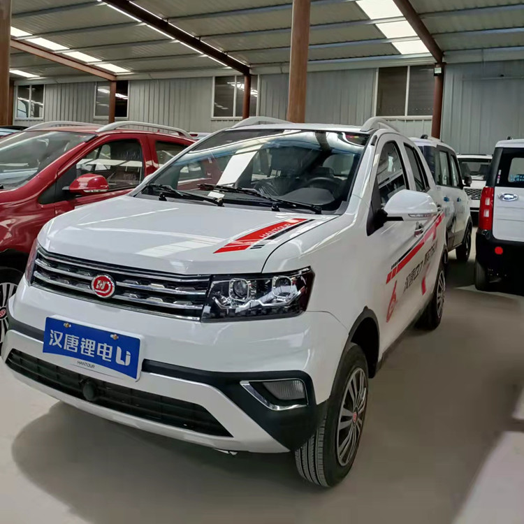 汉唐q7锂电电动四轮代步车家用 低速四轮电动车 油电两用老年代步