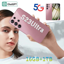 智能手机S23Ultra 5G跨境安卓手机 7.3寸穿孔大屏批发3+64安卓手