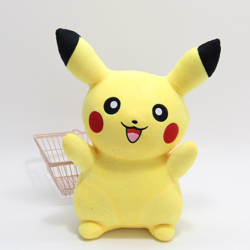 8寸卡通动漫宠物小精灵皮卡丘毛绒公仔 口袋妖怪娃娃礼品公仔