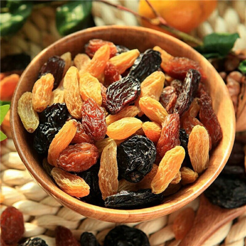 顺馨精品大颗粒吐鲁番四色葡萄干混装零食蜜饯果干新疆葡萄干批发