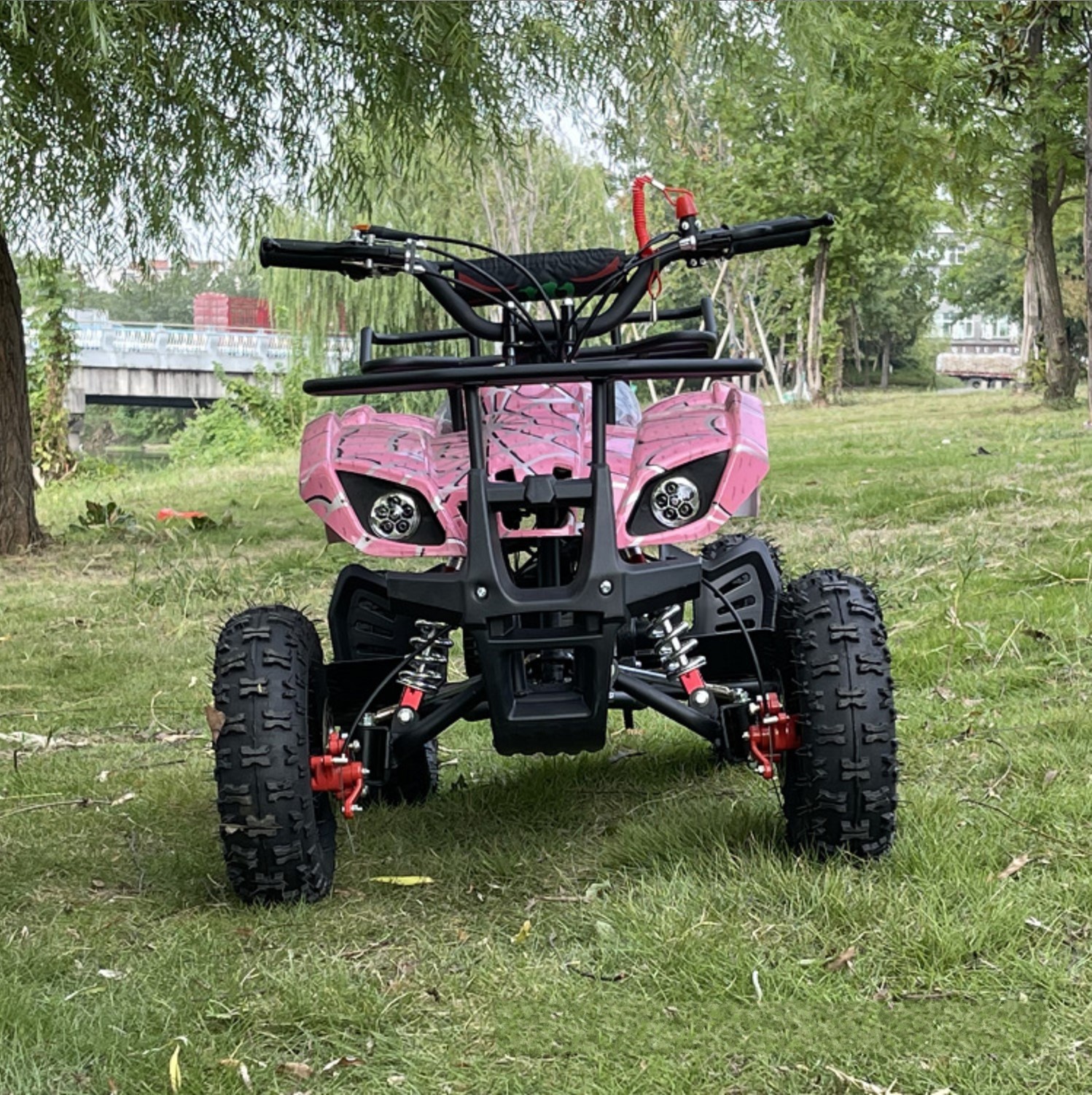 跨境出口49cc沙滩摩托车儿童迷你四轮摩托车儿童四轮汽油玩具车