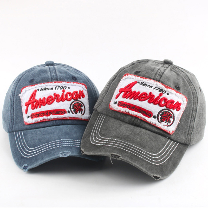 korean style trendy men‘s hat spring new washed baseball cap casual all-matching fashion sun-poof peaked cap women