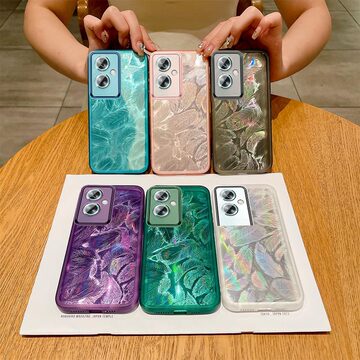 适用oppoa79手机壳a60透明羽毛a59镜头全包a98防摔a58网红a38软壳