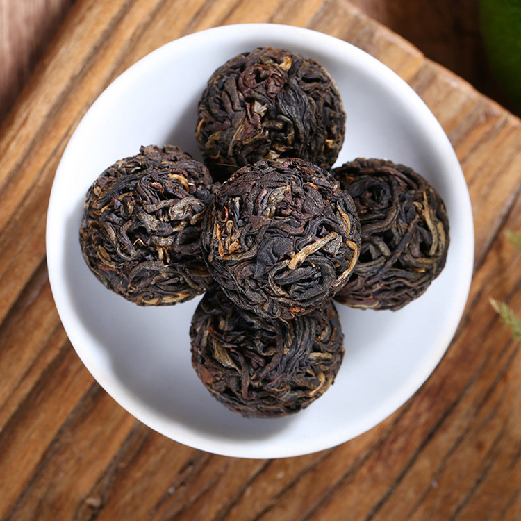 大量批发 云南滇红茶 晒红龙珠 锡纸七彩龙珠 散装 越陈越香