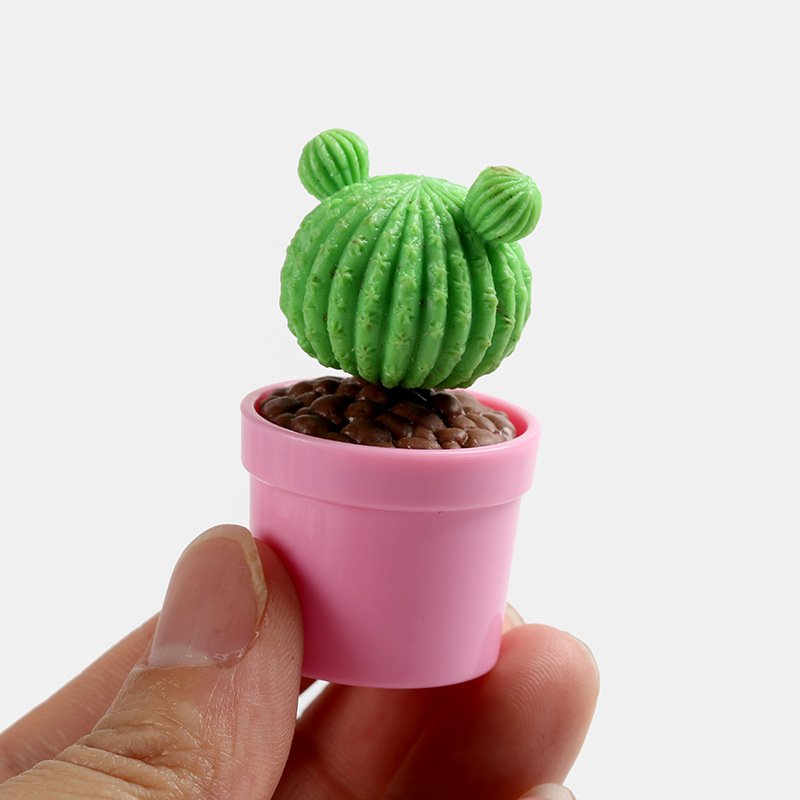 卡通仙人掌 树脂仿制奶油手机壳diy材料 胶饰品配件散货玩具儿童