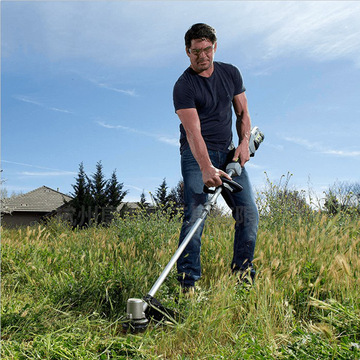 ego充电式打草机st1521锂电无刷草坪修边机st1502s轻便电动割草机