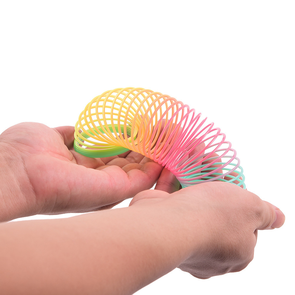 经典千变万化彩虹圈七彩圈伸缩弹力魔术圈幼儿童礼品益智玩具