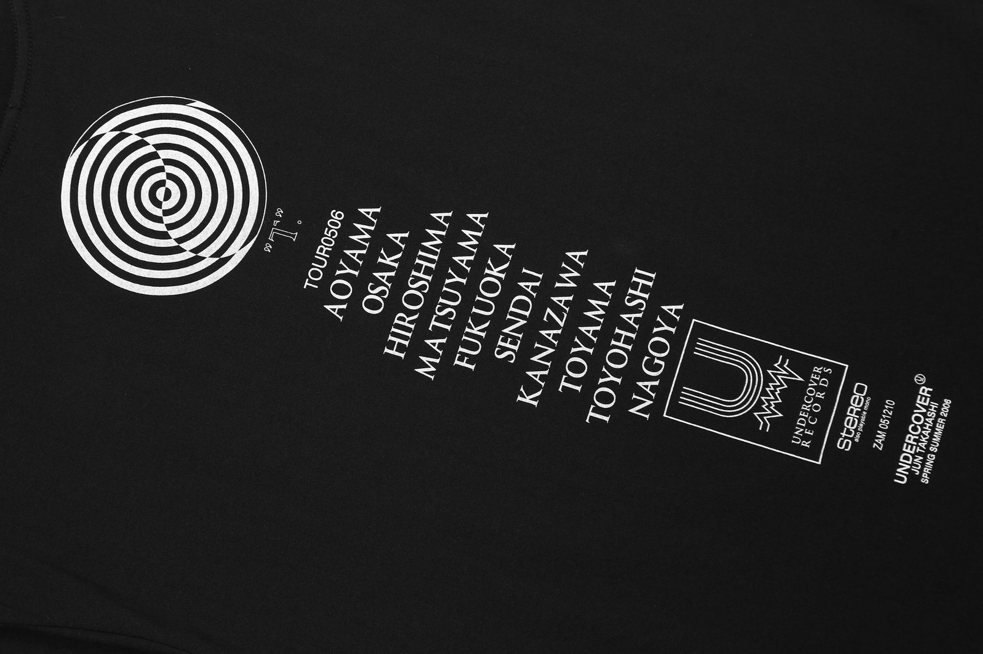 2021夏季新款06ss 会场限定高街复古印花短袖男女t恤 archive风格