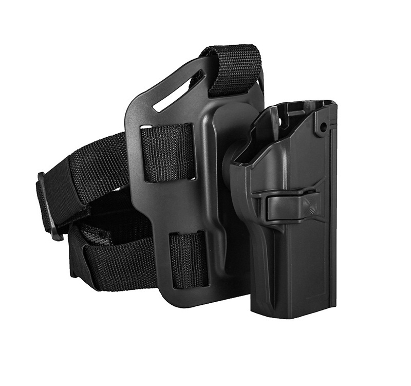 塑钢beretta px-4枪套伯莱塔别腰胸挂下沉绑腿枪套战术快拔套厂家