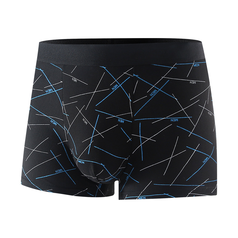 [New Product Best-Selling] Men's Underwear Men's Boxers Youth Mid-Rise Boxers Boys Large Size Shorts Underpants