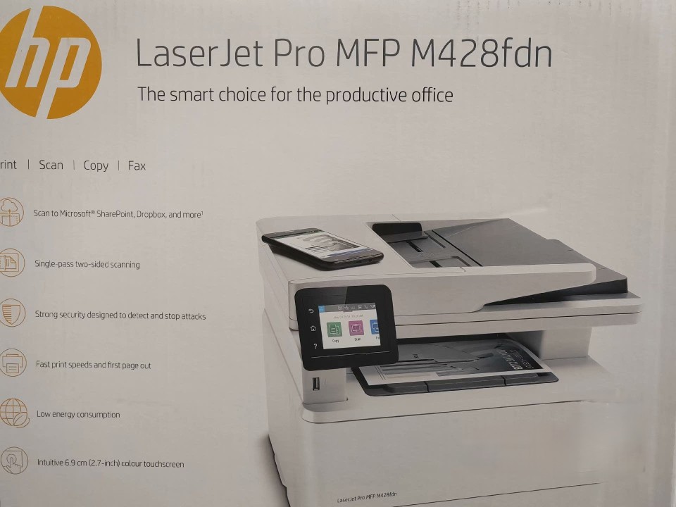 惠普hp m428fdn黑白激光高速打印一体机-阿里巴巴