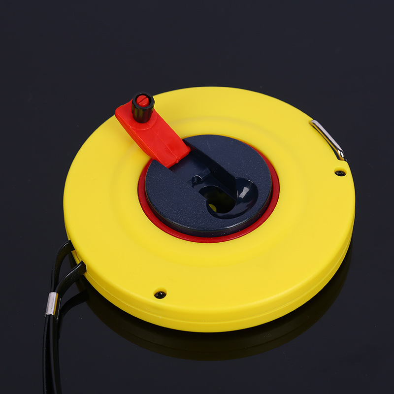 长钢卷尺20米30米50米 塑钢手摇圆盘尺 防摔耐磨圆盘形测量尺