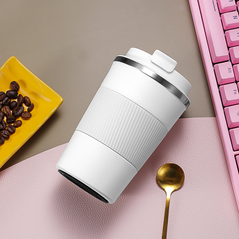 Foreign Trade Popular Style Stainless Steel Double Vacuum Mug Office Leisure Coffee Cup Outdoor Car Water Cup Wholesale