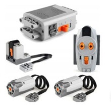 兼容积木马达电机MOC配件锂电池接收器电池盒玩具