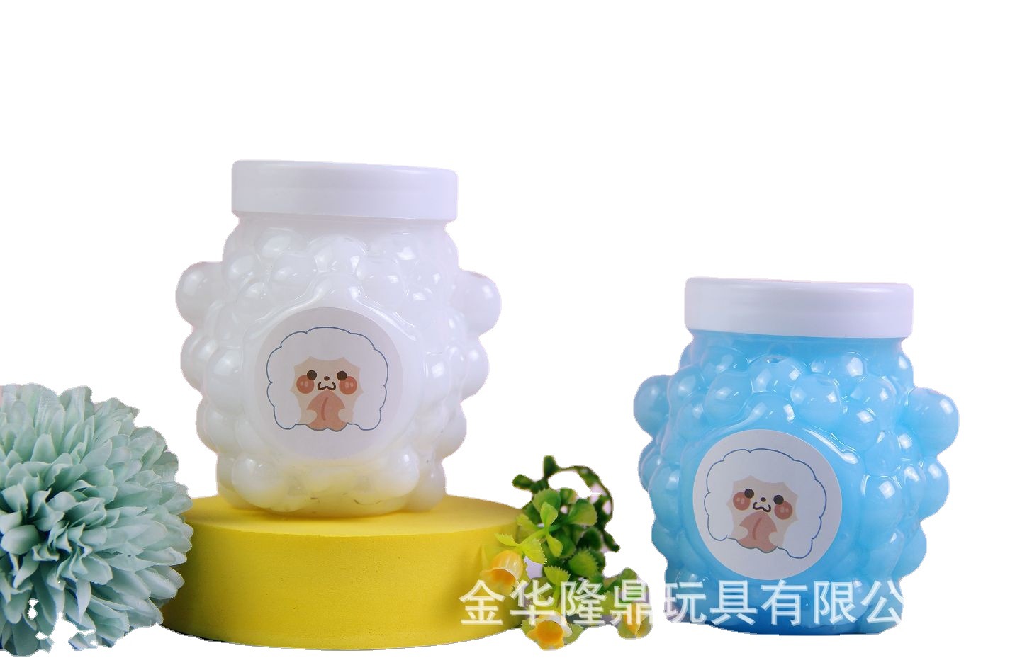 Peile Baoyuan Head Together Rua Sheep Bar Foaming Glue Manufacturer Crystal Mud Non-Stick Hand Decompression DIY Toy