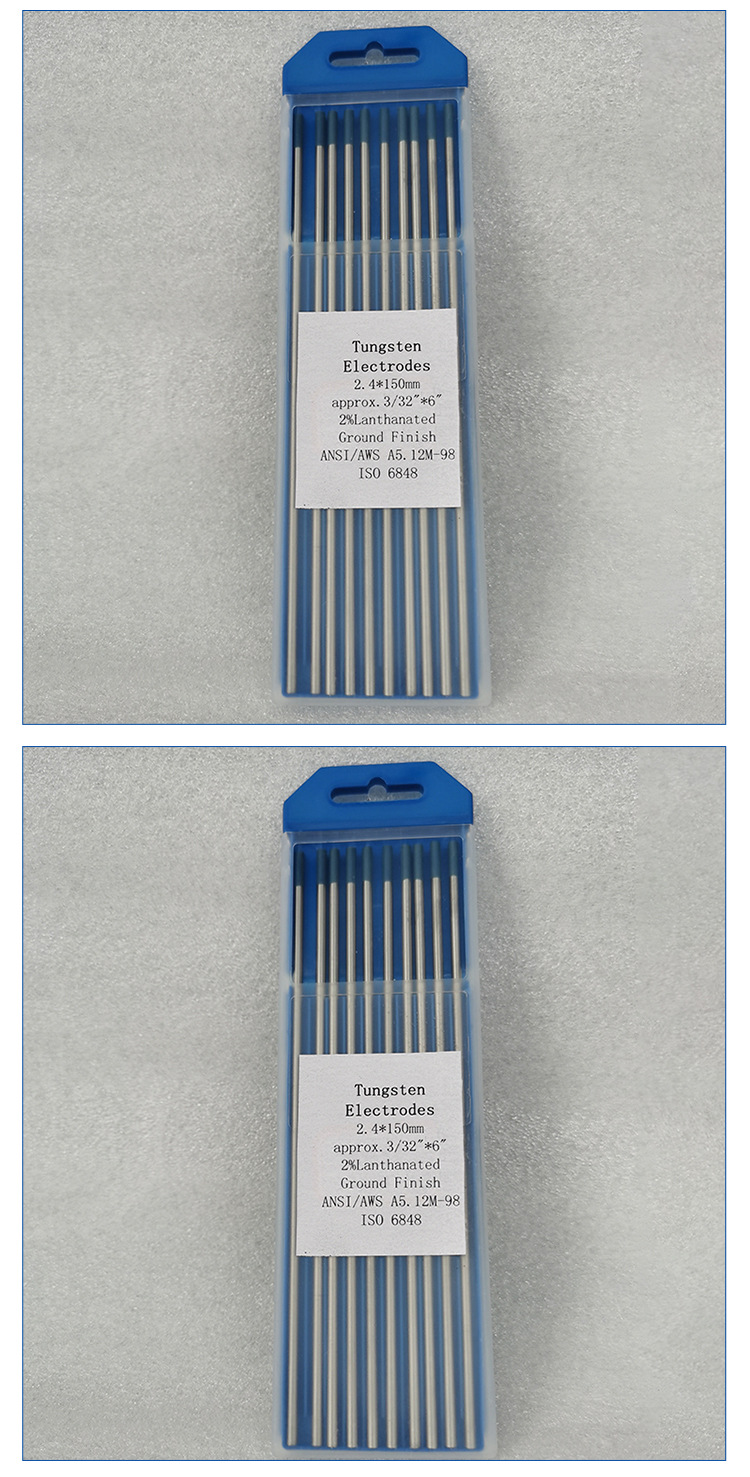 现货供应 氩弧焊钨针钨极钨棒钍铈钨电极灰头红头