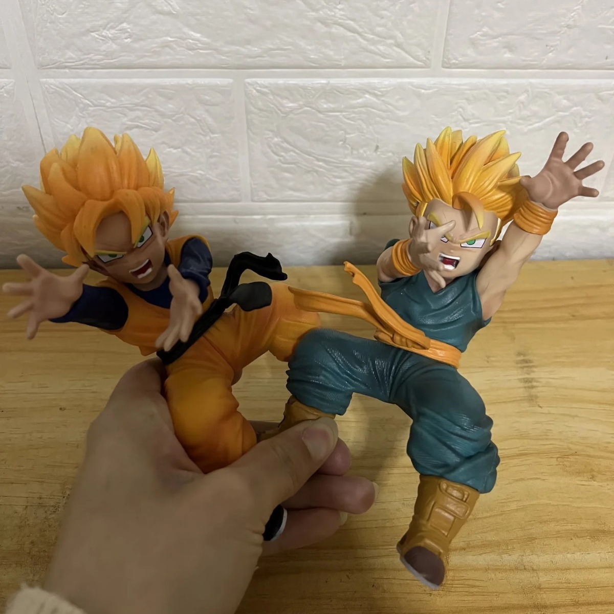 超级赛亚人 龟波气功 gk 特兰克斯 悟天 合体 模型 摆件 盒装手办