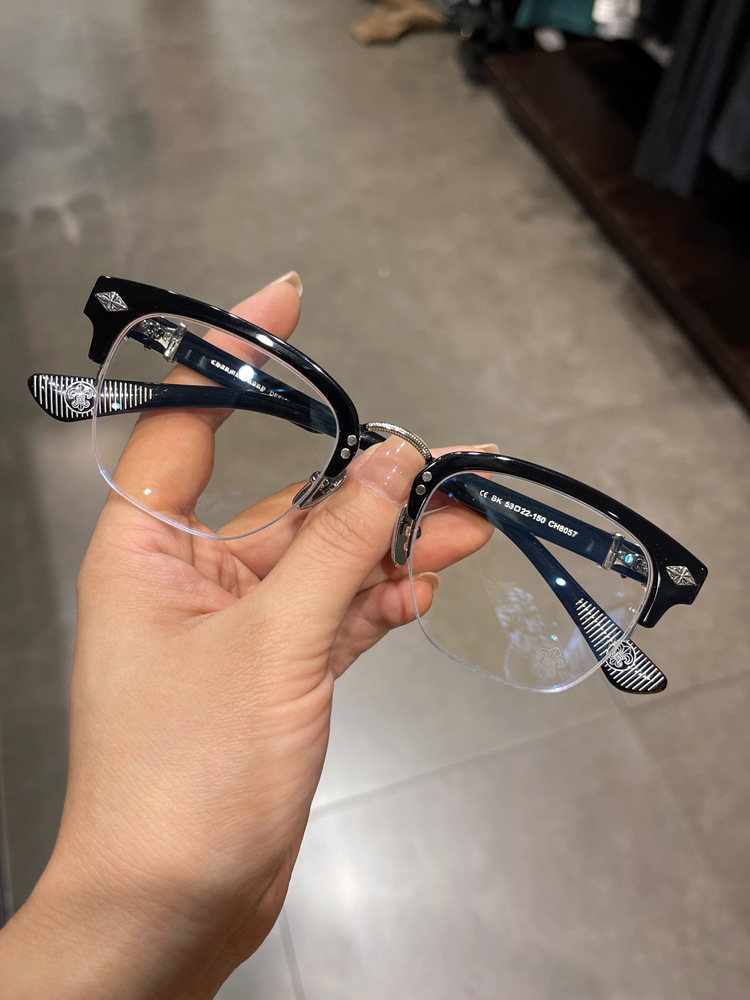 新款眼镜框架新品复古黑框粗边时尚男女学生半框板材近视镜 8057