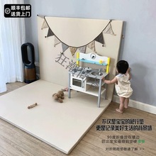 厂家批发儿童地垫宝宝爬行垫PU可折叠加厚4cm定作家用客厅垫代发