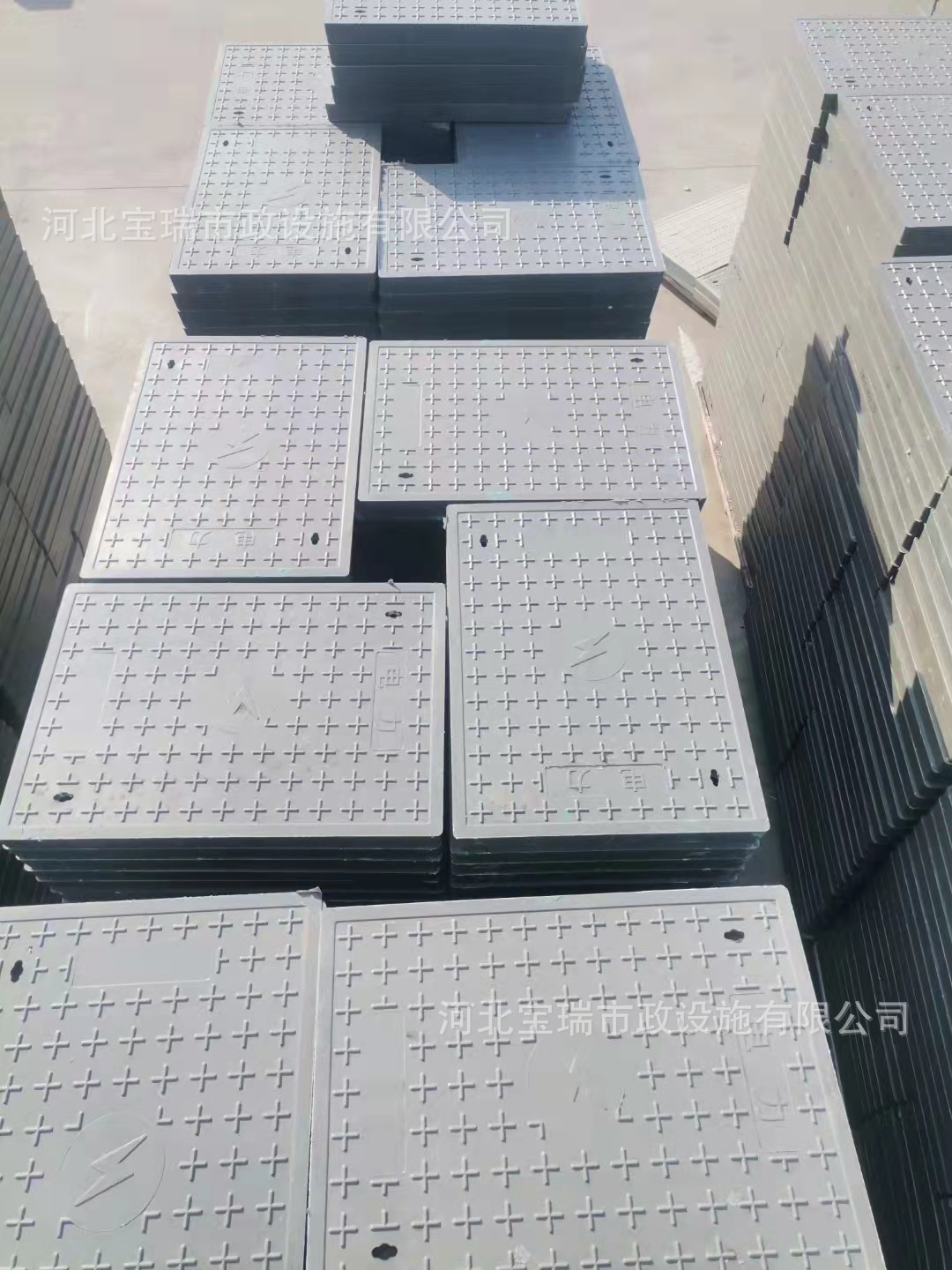 树脂复合电力井盖板电缆沟盖板排水沟下水道沙井盖长方形弱电窨井