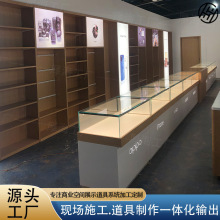 定制手机店柜台木质玻璃柜手机展示柜智能手表墙柜相机产品展示柜