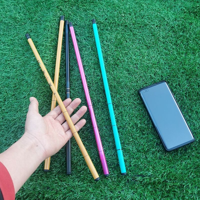 便携式钓鱼竿手竿超轻超硬迷你溪流竿小物钓竿超短节鱼竿石斑马口